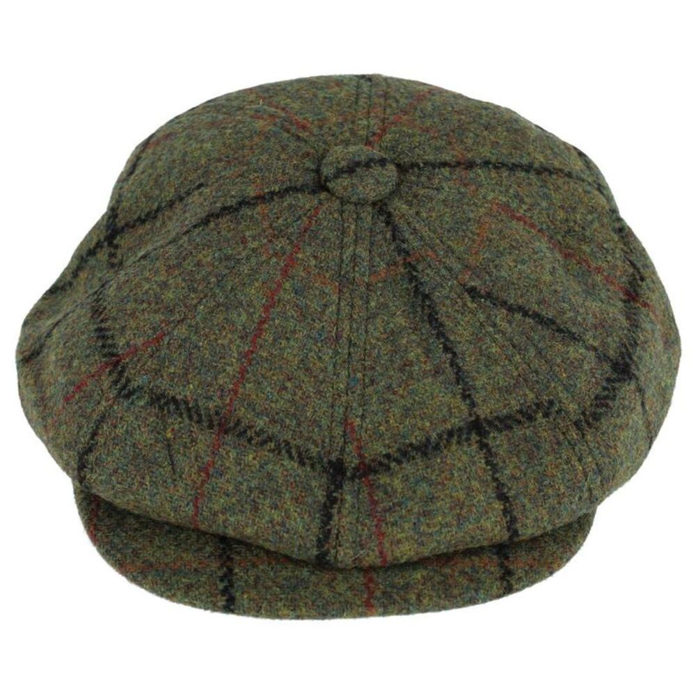 Epoch Hats Company Men's Berteil Wool Tweed Newsboy Cap